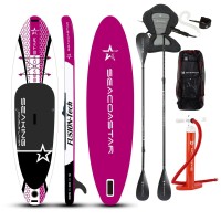 SEACOASTAR SEAKING CARBON-SET (325x80x15) double-layer SUP paddle board pink