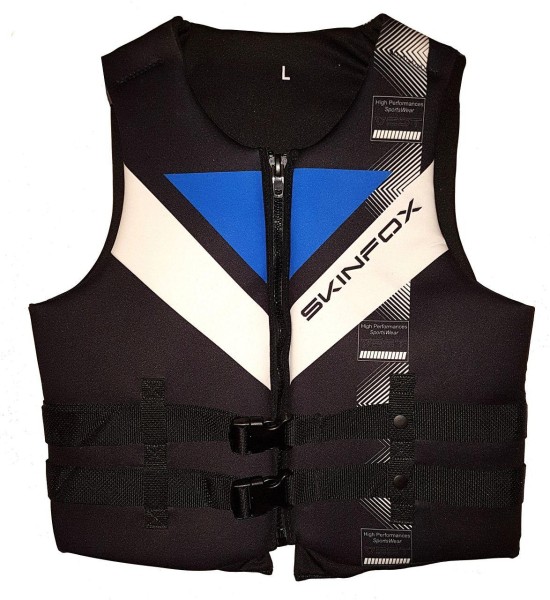SKINFOX neoprene life jacket (S-2XL) impact protection blue