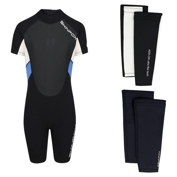 Skinfox Leader ADD-ON women turquoise-white 4in1 wetsuit