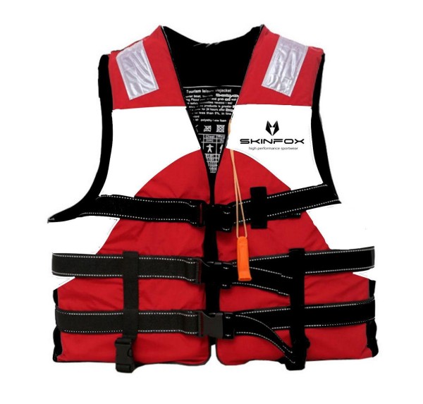 SKINFOX life jacket nylon (S-3XL) red-white