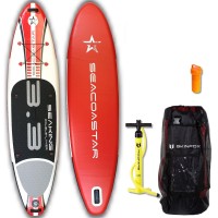 SEACOASTAR SEAKING CARBON-SET (325x80x15) double-layer SUP paddle board red