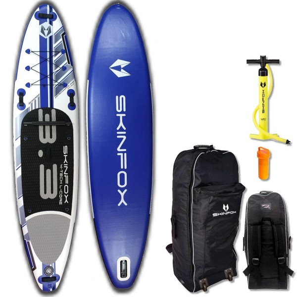 SKINFOX SEAHORSE CARBON-SET (335x78x15) 4-TECH L-CORE SUP paddle board blue